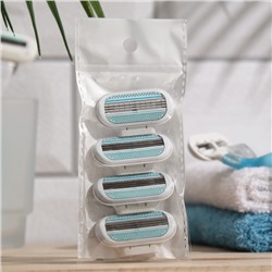 Сменные кассеты для бритья, 4 шт.