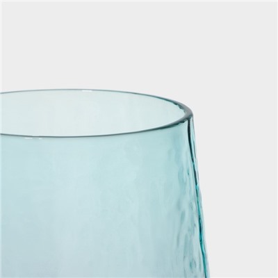 Бокалы для вина Magistro «Дарио», 500 мл, 7.3×25 см, набор 2 шт., стекло, изумрудные