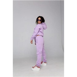 Брюки женские футер 3-х нитка арт. 1040 (Сирень)