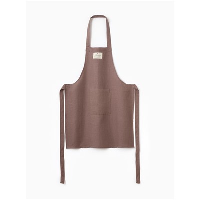 Набор фартуков «Этель» Family, женский 60×70 см, детский 50×60 см, 100% лён