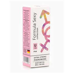 Парфюмерное масло женское с феромонами Formula Sexy Collection Pink U110, 8 мл (по мотивам Pink Molecule 090 09 (Zarkoperfume)