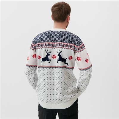 Свитер вязаный новогодний KAFTAN «Скандинавия», размер 54