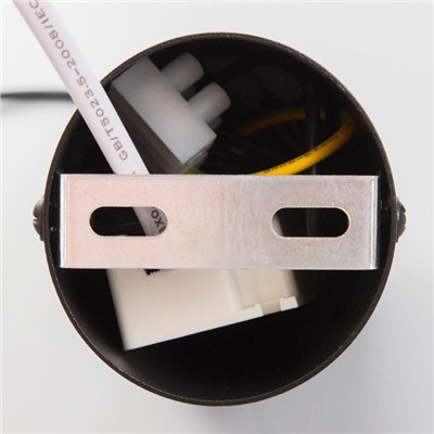 Светильник подвесной BayerLux «Алекса», LED, 7 Вт, 4000К, 4×4×40-140 см, чёрный