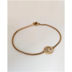 Браслет  из стали "Древо"