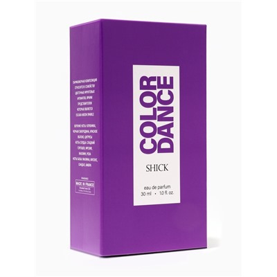 Парфюмерная вода женская Color Dance Shick, 30 мл