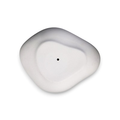 Горшок для кактусов и суккулентов «Бонсай», 2.5 л, 28×24×11 см, керамический, с поддоном, белый