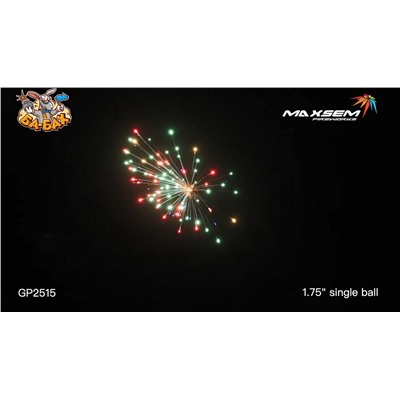 Фестивальные шары GP2515 Рибальда / ARTILLERY SHELL (1,75" х 6)