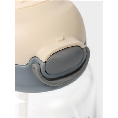 Бутылка для воды «Космонавты», 450 мл, 8.2×15 см, стекло, рисунок и МИКС