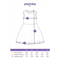 Платье PLAYTODAY, 1088774