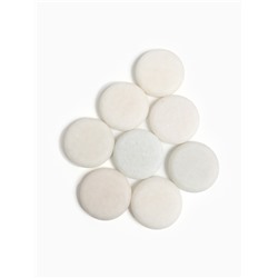 Камни для СПА 8×8 белый мрамор, 8 шт.