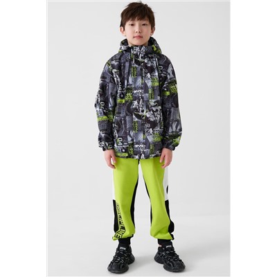 Куртка текстильная с полиуретановым покрытием для мальчиков (ветровка) PLAYTODAY, 1240357
