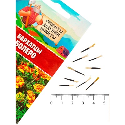 Семена цветов Бархатцы «Болеро», 0.2 г