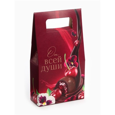 Конфеты подарочные шоколадные «От всей души», 120 г