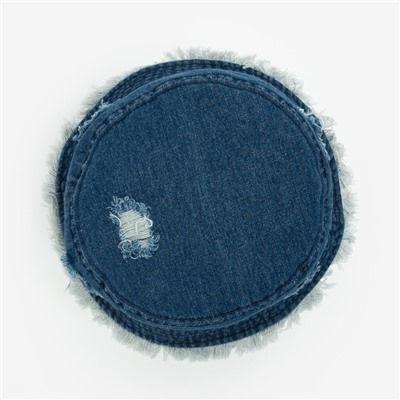 Панама унисекс MINAKU джинсовая, синяя, размер 56-58