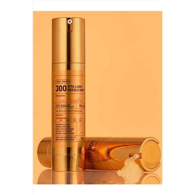VT Cosmetics Бустер-сыворотка для лица с микроиглами и витамином C / Vita-Light Reedle Shot 300, 50 мл KRISTALLER, 1133541