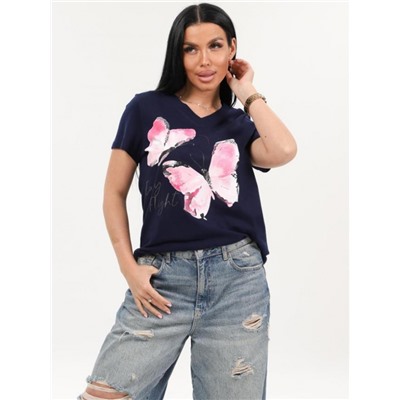 Футболка "Поликсена" (Чернильный)