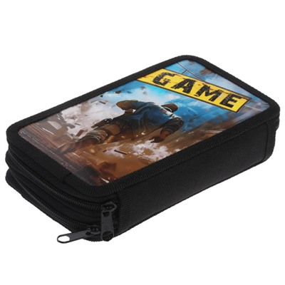 Пенал 4-х ств. 190х110 мм "Gamer zone" (089076) 47114 Хатбер
