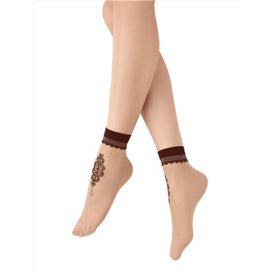 SiSi Носки calz. MECHENDI 20 носки (с принтованным орнаментом)