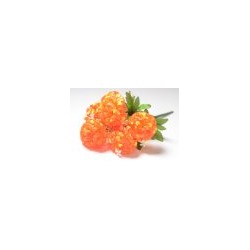 Искусственные цветы, Ветка в букете шафран 6 голов (1010237) микс