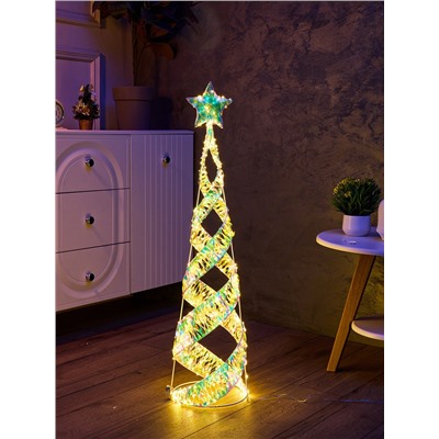 Фигура световая FROSTY «Елка», 100×25×25, 600 LED, 220V, свечение тёплое белое