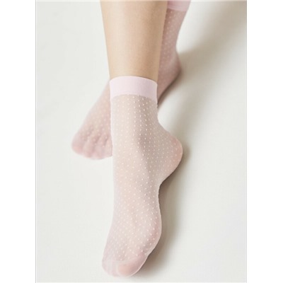 Полиамидные CONTE FANTASY 20 Носки в горошек