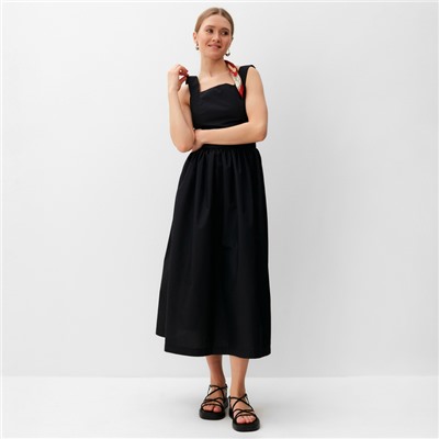 Сарафан женский MINAKU: Casual Collection, чёрное, размер 48