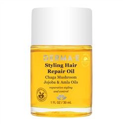 Derma E, Styling Hair Repair Oil, 1 fl oz (30 ml)