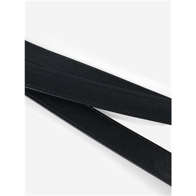 Ручка для сумки, с карабинами, 100±1 см × 2.5 см, чёрная