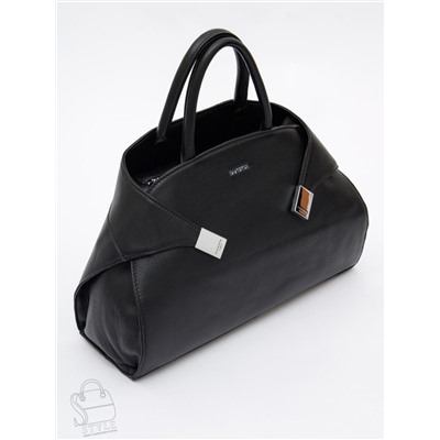 Сумка женская кожаная 98349-2P black Velina Fabbiano-Safenta  в Новосибирске