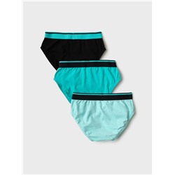 Трусы трикотажные для мальчиков - брифы, 3 шт в комплекте