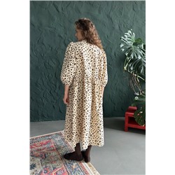 Платье  SEPTEMBER104/01/Бежевый, коричневый