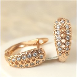 Серьги позолота  H01-13559р