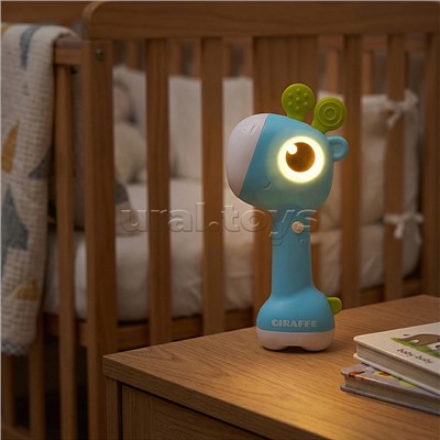 Погремушка-грызунок "Жирафик" в коробке