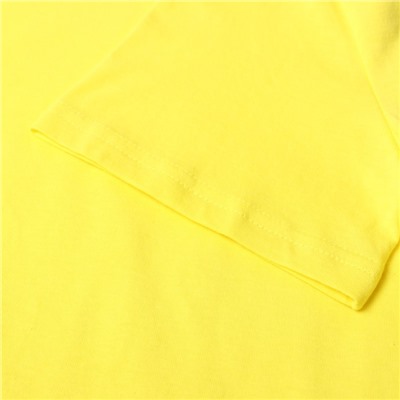 Футболка женская ATA collection, жёлтая, размер 44