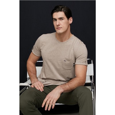 Фуфайка (футболка) BeGood SS21MJ234A Safari