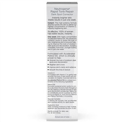 Neutrogena, Быстрое восстановление тонуса, корректор черных точек, 1 жидкая унция (29 мл)
