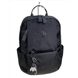 Женский рюкзак из текстиля, цвет черный