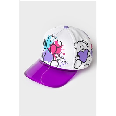 Кепка текстильная для девочек PLAYTODAY, 1239717