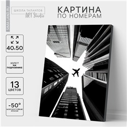 Картина по номерам «Взлёт», на холсте с подрамником, 40×50 см