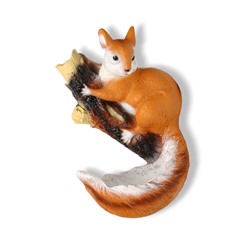 Подвесной декор из полистоуна «Белка на ветке», 26×19 см