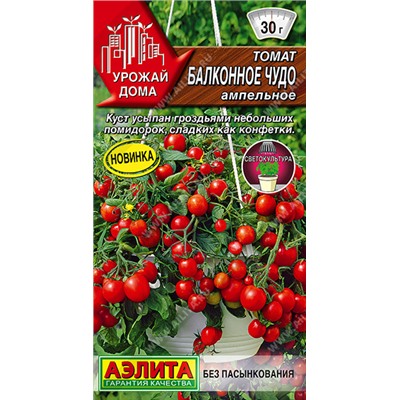 Томат Балконное чудо Ампельное (Код: 93635)