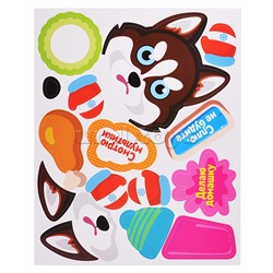 3Д аппликация. 3D-таблички на дверь. Классные собаки