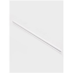 Бутылка для воды, 790 мл, 7.5×23 см, с трубочкой и шкалой времени, стекло, прозрачная