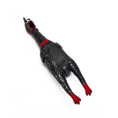 Игрушка для собак «Задумчивая курица», 28 см, пищащая, цвет МИКС