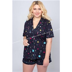 Пижама (туника+шорты), арт. 0227-09