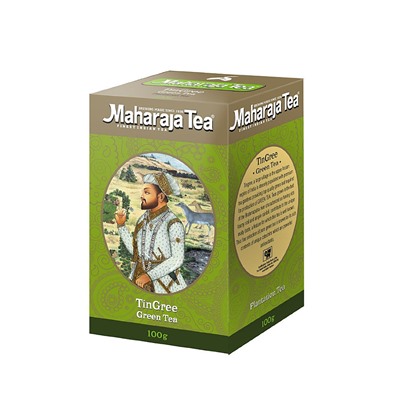 Maharaja Tea Assam TinGree Green Tea/ Чай Зеленый Ассам Тингри 100г