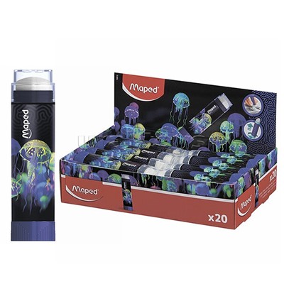 Ластик-карандаш выдвижной "Deepsea paradise" декорированный, эргономичный, в дисплее