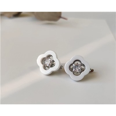 Серьги с керамикой