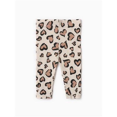 Легинсы Крошка Я Leo love, рост 80-86 см