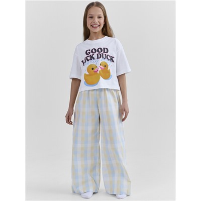 КОМПЛЕКТ ДЛЯ ДЕВОЧЕК (ФУТБОЛКА, БРЮКИ) 567749